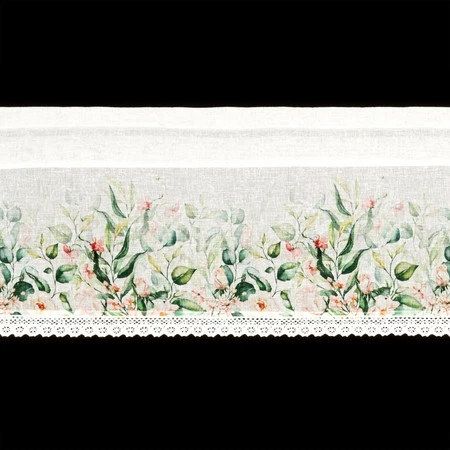 Firana gotowa Estera na Taśmie 150 x 30 cm, Biały