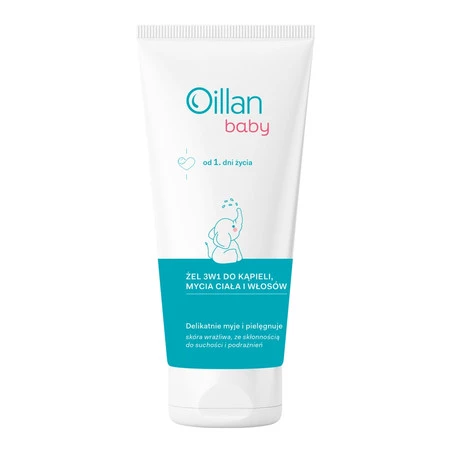 Baby żel 3w1 do kąpieli mycia ciała i włosów 200ml