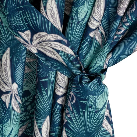 Zasłona gotowa Garden 9 na Szelkach 155 x 220 cm, Turkusowy