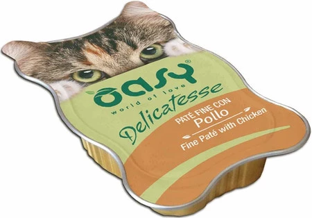 OASY Cat Delicatesse Fine Pate Chicken Kurczak w pasztecie 85g