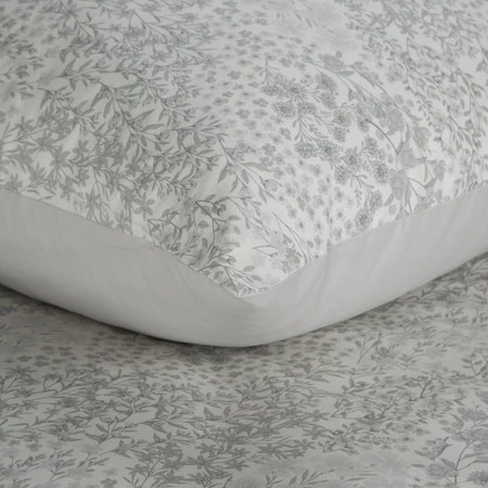 Komplet Pościeli Satynowej Spring 59 140 x 200 cm, Biały