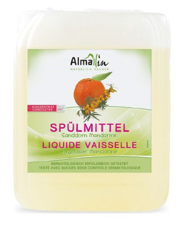 PŁYN DO MYCIA NACZYŃ ROKITNIKOWO - MANDARYNKOWY (KONCENTRAT) ECO 5 L - ALMAWIN