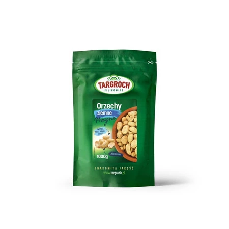 TARGROCH ORZECHY ZIEMNE PRAŻONE 1000g FLOWPACK