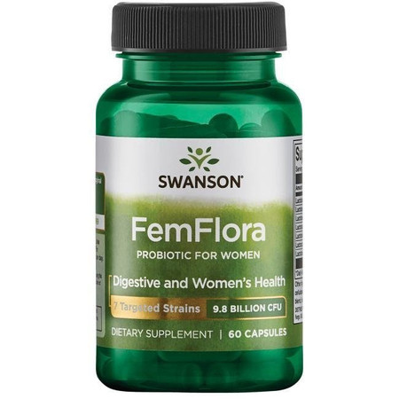 Swanson Femflora probiotyk dla kobiet 60 kaps.