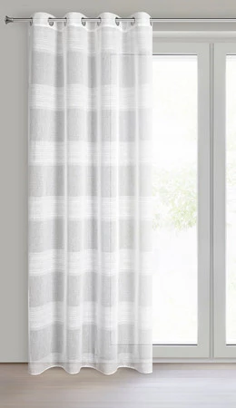 ZASŁONA GOTOWA AGATA 140 X 250 CM BIAŁY