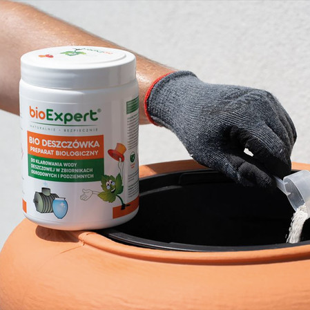 bioExpert, BIO Deszczówka, Preparat biologiczny do klarowania wody deszczowej, 450 g