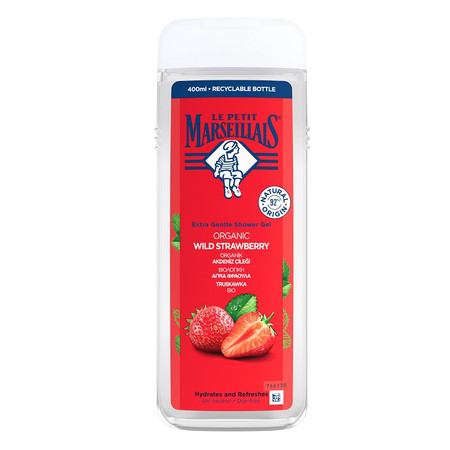 Le Petit Marseillais – Truskawka, Żel pod prysznic – 400 ml