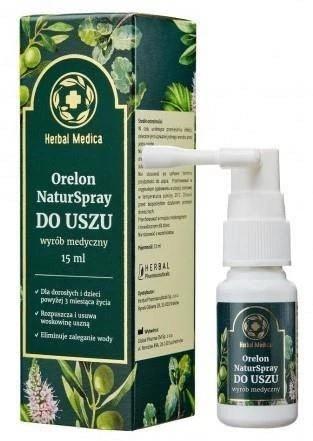 Herbal Medica Orelon NaturSpray DO USZU 15 ml