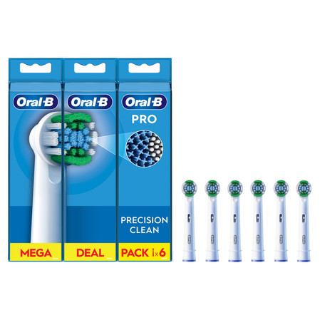ORAL-B BRAUN KOŃCÓWKI EB20-6 PRECISION CLEAN