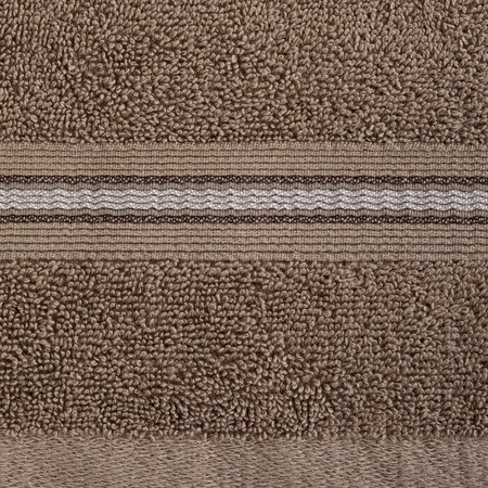 RĘCZNIK TRIS (04) 70 X 140 CM CIEMNOBEŻOWY