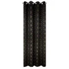 ZASŁONA GOTOWA ABELLA 135 X 250 CM CZARNY