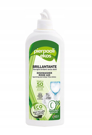 Pierpaoli Ekos Nabłyszczacz do zmywarek bezzapachowy 500ml