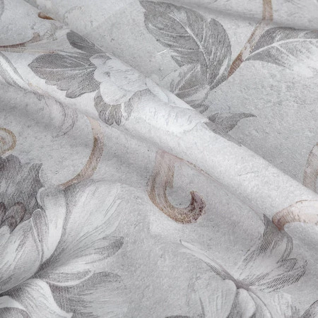 ZASŁONA GOTOWA SIENNA 140 X 250 CM SREBRNY