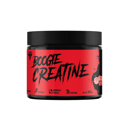 TREC Boogie Creatine Kreatyna Mikronizowana Monohydrant 300g smak landrynka
