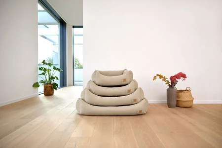 PALOPA Legowisko dla psa bawełniane Fred humus M