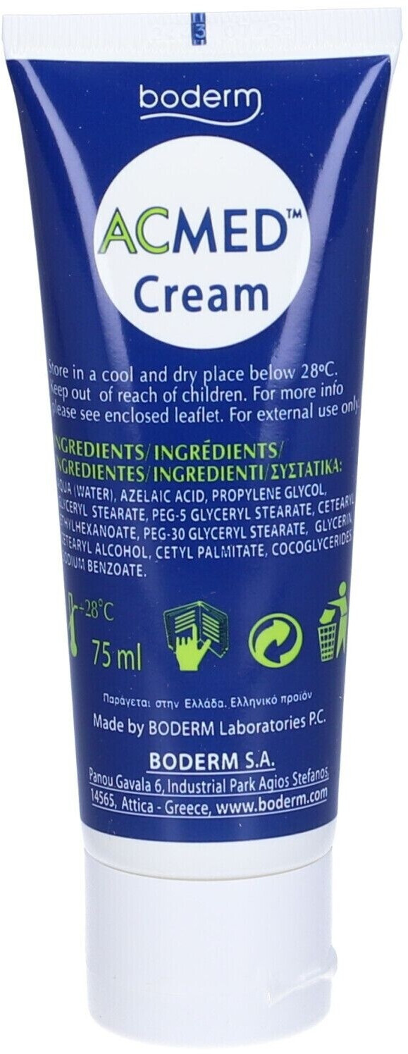 Acmed Krem do twarzy i ciała przeciwtrądzikowy Azelaic Acid20% 75 ml - Nabea.pl