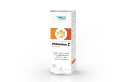 Medi Pharm Witamina D w kroplach 10 ml