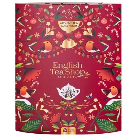 English Tea Shop Kalendarz adwentowy z herbatami 24 saszetki BIO 43g
