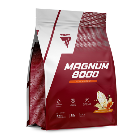 Trec Magnum 8000 odżywka białkowa Gainer 5450g smak truskawka