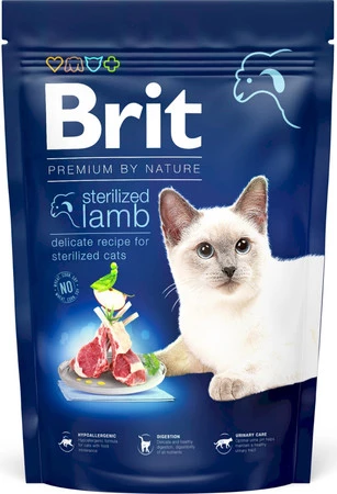BRIT Premium by Nature Cat STERILISED Lamb 1,5kg