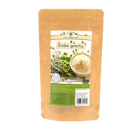 Pięć Przemian Białko grochu izolat 500 g