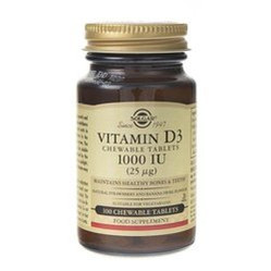 Vitamin D3 Witamina D3 1000 IU 25 mcg wspiera układ odpornościowy 100 tabl.