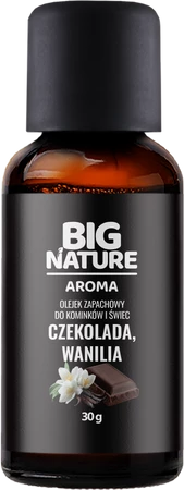 Big Nature Olejek zapachowy Czekolada i Wanilia 30g