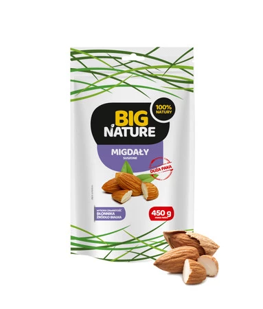 Big Nature Migdały suszone 450 g