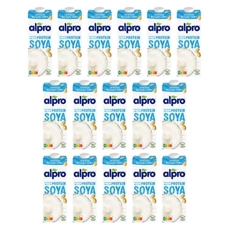 Zestaw 16x Alpro Napój sojowy original 1l