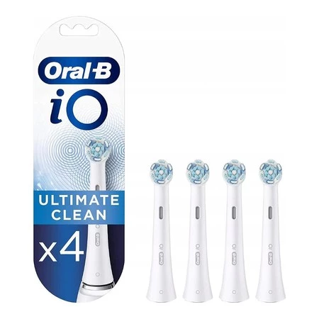 ORAL-B BRAUN KOŃCÓWKI RBCW-4 iO ULTIMATE CLEANWHITE 4szt.