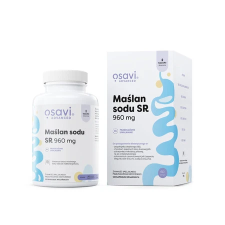 OSAVI Maślan Sodu SR 120 kaps.