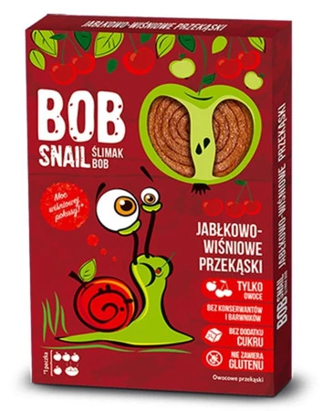 Bob Snail jabłko-wiśnia, 60g