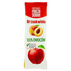 Listki owocowe JABŁKO-BRZOSKWINIA 16 g
