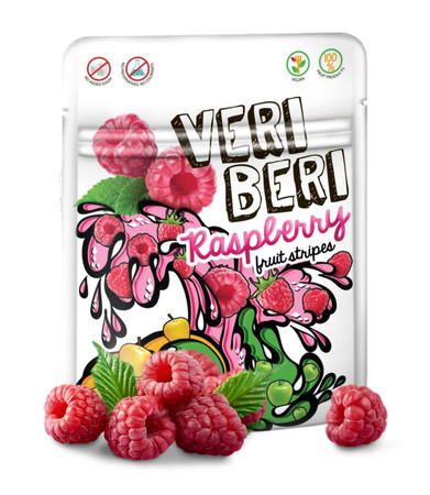 Veri Beri Bezglutenowe żelki malina 50 g
