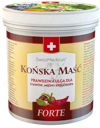 Herbamedicus Końska Maść Rozgrzewająca forte 250Ml