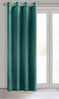 ZASŁONA GOTOWA MELANIE 140 X 250 CM CIEMNOTURKUSOWY