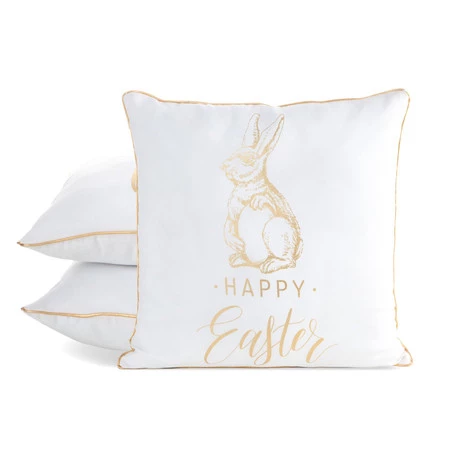 Poszewka Wiosna 43 45 x 45 cm, Biały