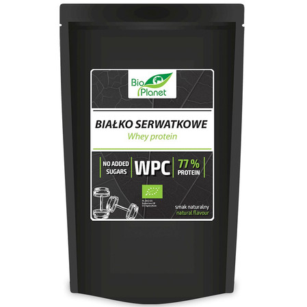 BIO PLANET BIAŁKO SERWATKOWE NATURALNE (WPC 77) BIO 150 g
