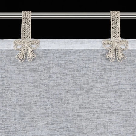 FIRANA GOTOWA MELISA NA SZELKACH 140 X 250 CM BIAŁY