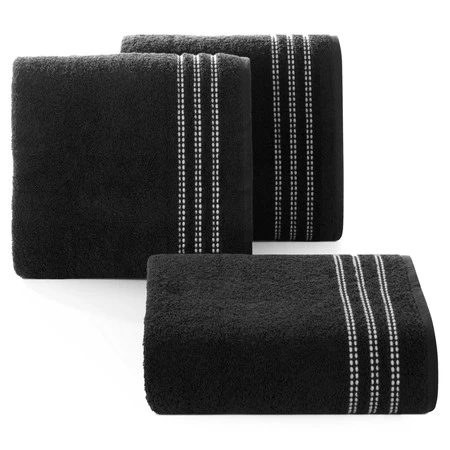 Ręcznik czarny SEBA 30X50