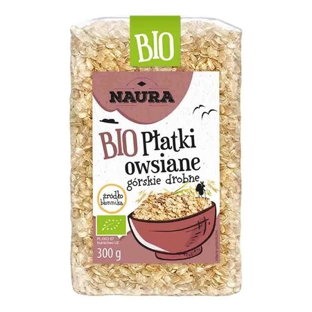 Płatki owsiane górskie BIO 300 g