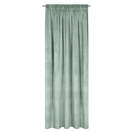 ZASŁONA GOTOWA MELANIE NA TAŚMIE 140 X 270 CM JASNOMIĘTOWY