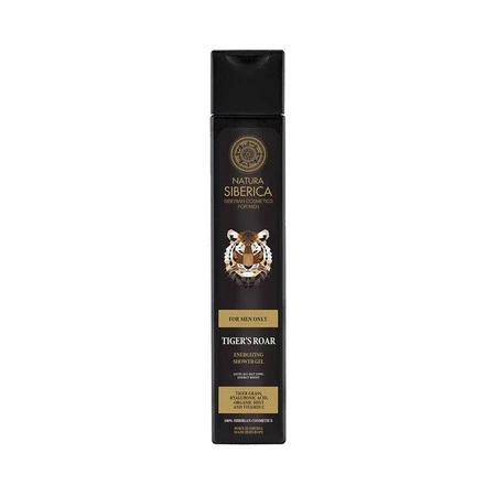 Naturalny, energetyzujący żel pod prysznic Ryk Tygrysa, 250ml - Natura Siberica Men