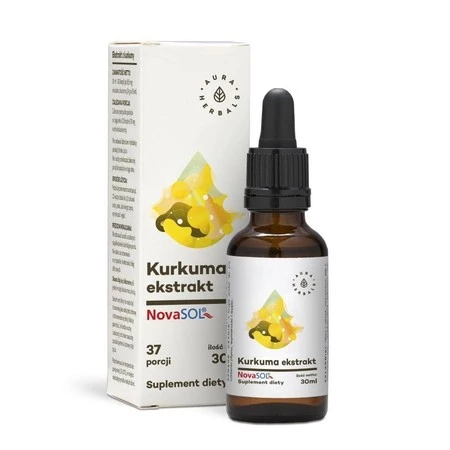 Kurkuma Nova Sol - ekstrakt w kroplach (30 ml)