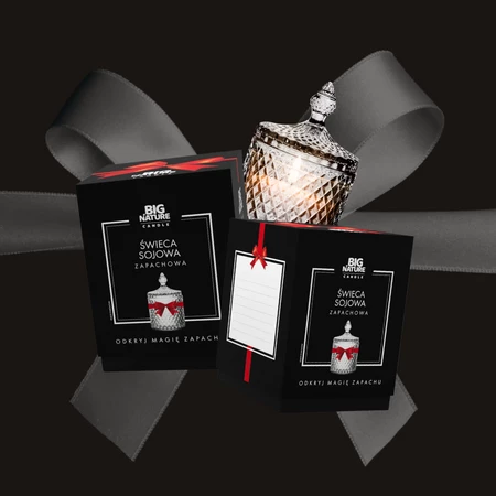 Świeca sojowa zap. insp. BLACK OPIUM 485g PREZENT