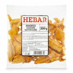 Hebar Mango suszone naturalnie 200 g