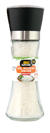 Big Nature Sól Morska Gruba Młynek 69 g