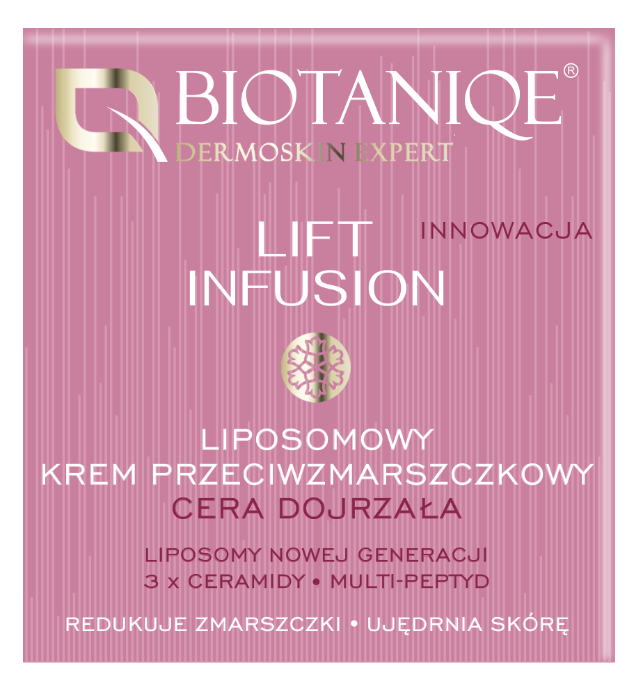 Biotaniqe - Lift Infusion, Liposomowy Krem Przeciwzmarszczkowy 50+, 50 ml - Nabea.pl