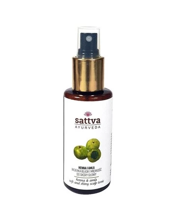 Sattva - Wcierka do skóry głowy Blask i Miękkość Henna & Amla 100ml