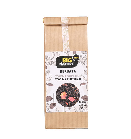 Herbata czarna SUPERIOR CZAS NA PLOTECZKI 50g